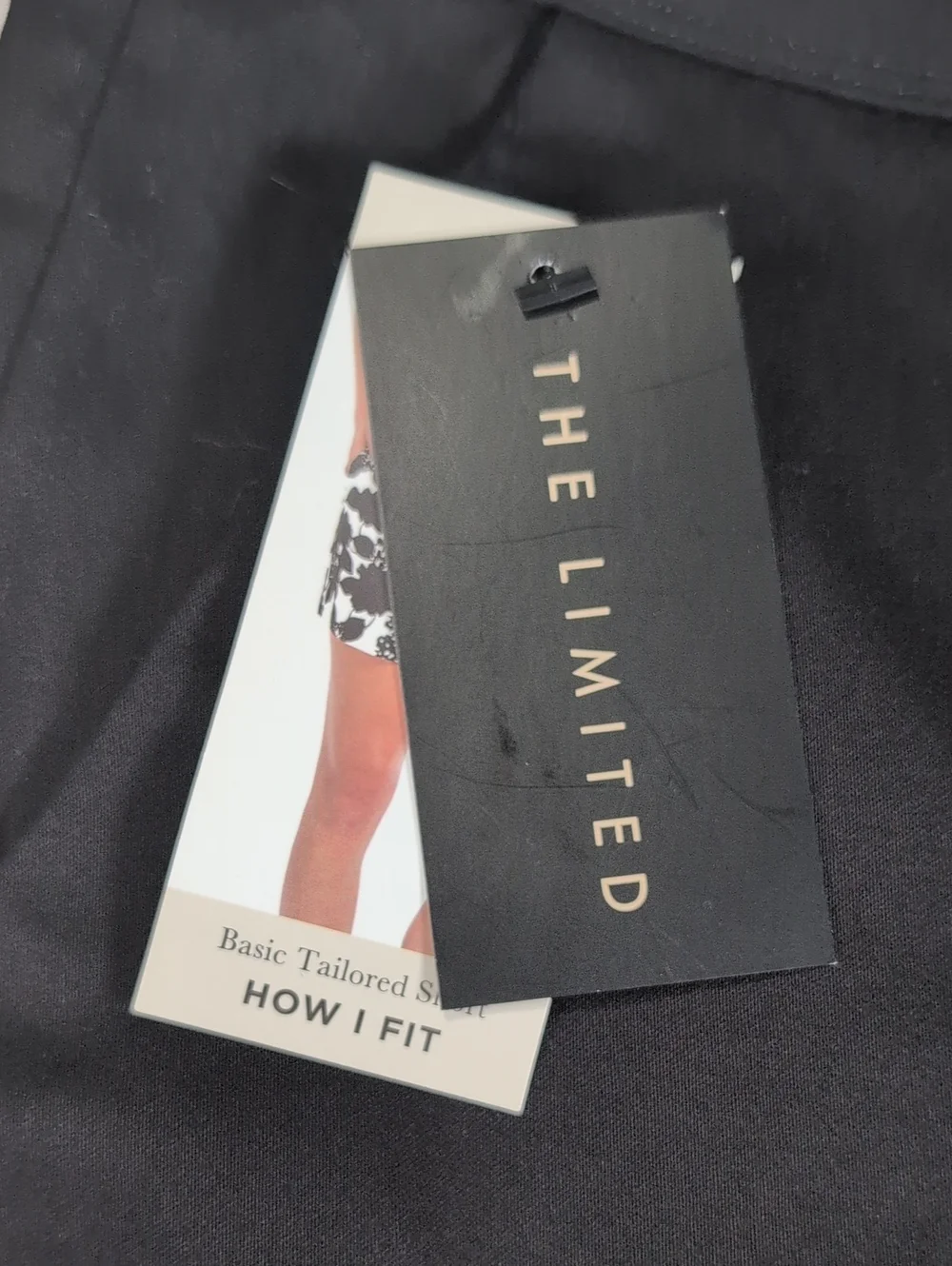 The Limited Black Tailored Shorts Size 16